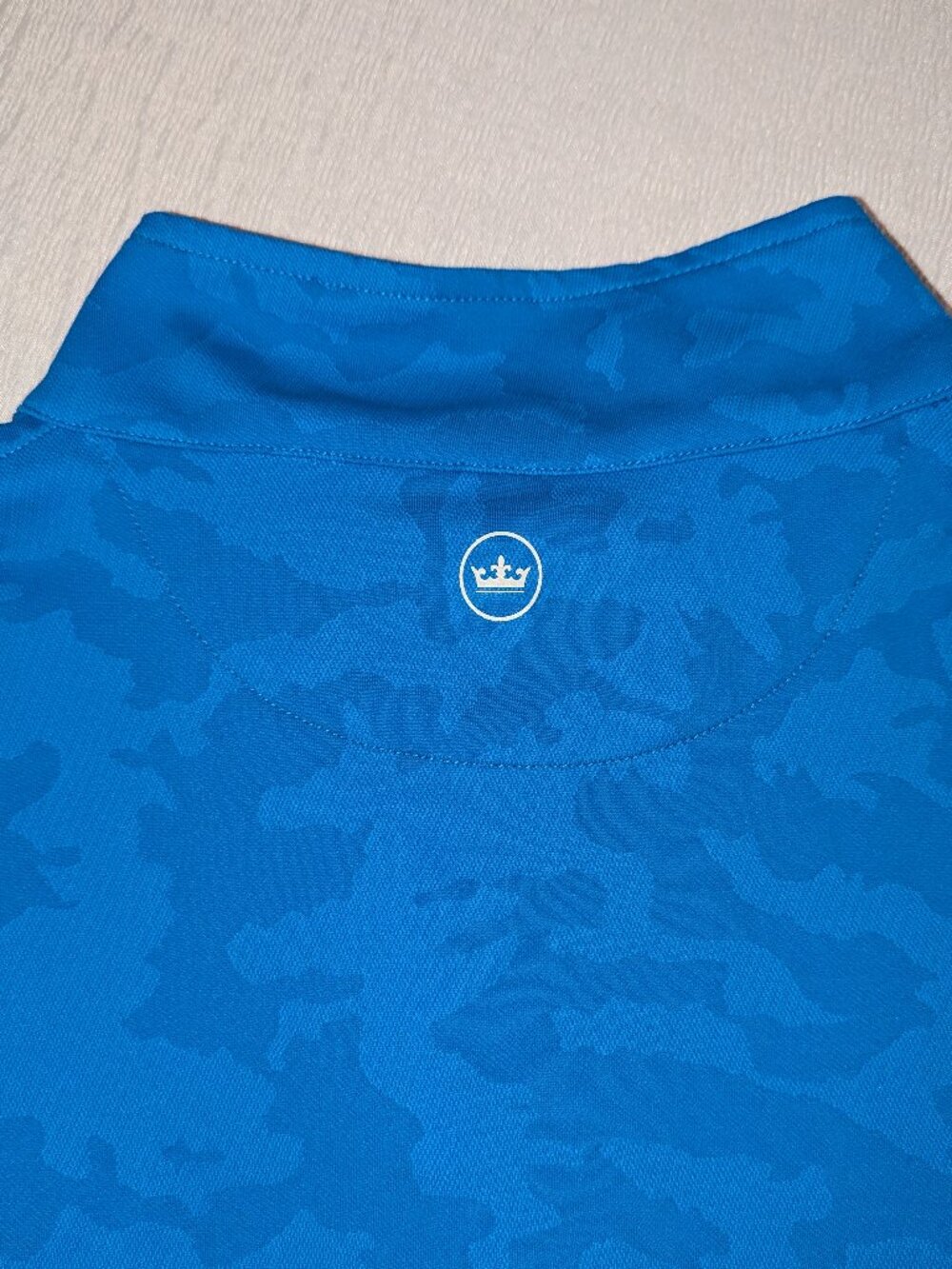 Peter Millar Crown Sport Camo 1/4-Zip Performance Pullover - Picture 5 of 8
